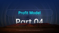 Plantilla de PowerPoint para Plan de Negocios Corporativo Deep Blue