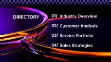 Creative Business Report Google Slides Template