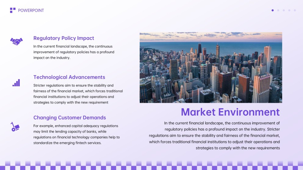 Creative Business Report Google Slides Template