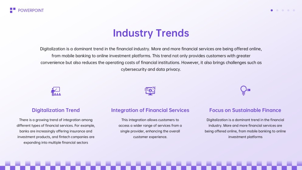 Creative Business Report Google Slides Template