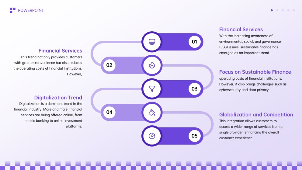 Creative Business Report Google Slides Template