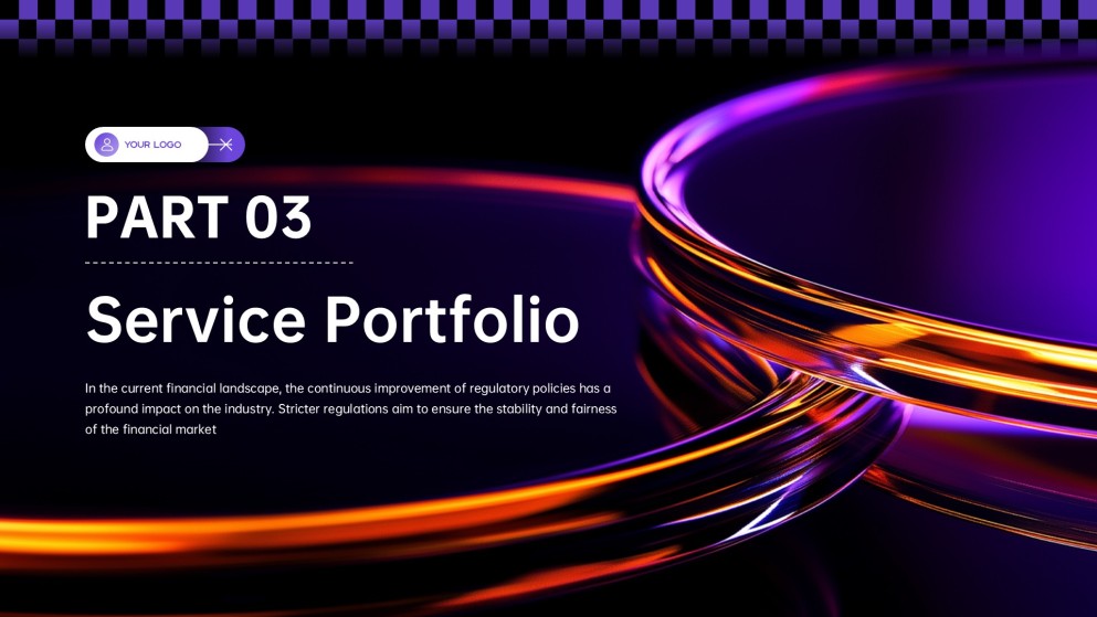 Creative Business Report Google Slides Template