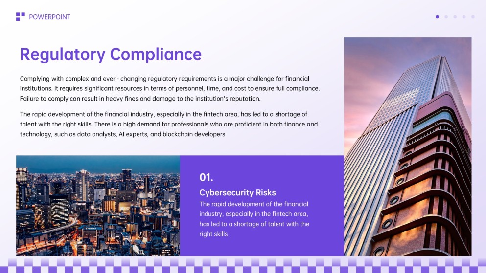 Creative Business Report Google Slides Template