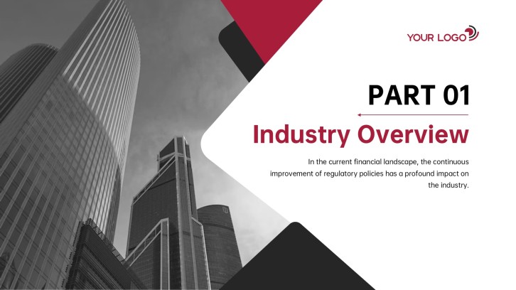Northstar Finance market analysis running example industry overview slide preview