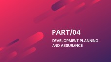 Modèle de présentation de plan d'affaires à dégradé vibrant