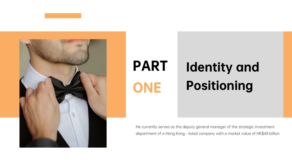 Digital Business Card PowerPoint Template