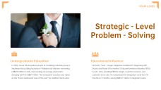 Digital Business Card PowerPoint Template