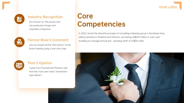internship presentation running example slide 12 preview - Feedback and Recognition