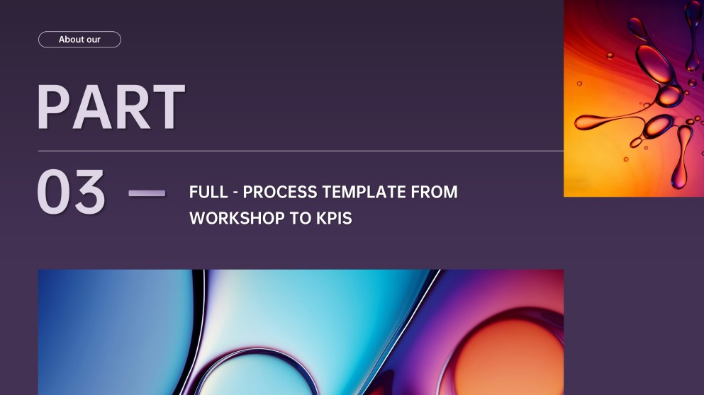 เทมเพลต PowerPoint แคนวาสโมเดลธุรกิจโหมดมืด