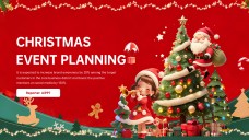 Plantilla de PowerPoint Navideña 3D para Marketing