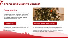 Plantilla de PowerPoint Navideña 3D para Marketing