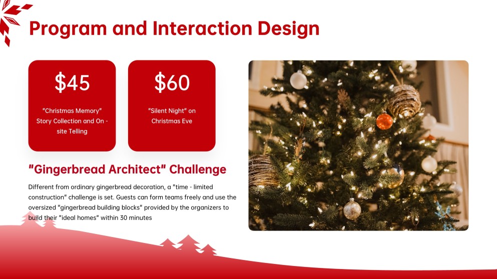 Plantilla de PowerPoint Navideña 3D para Marketing