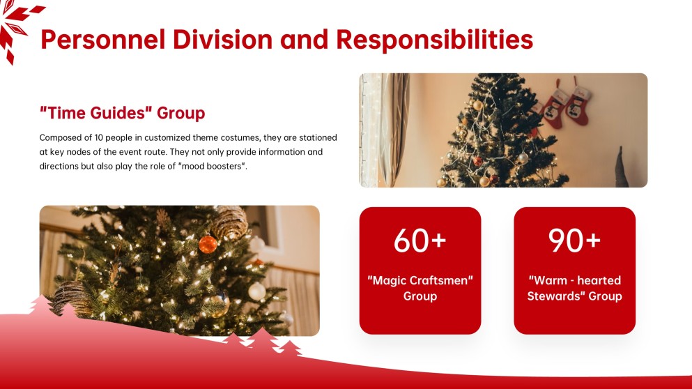 Plantilla de PowerPoint Navideña 3D para Marketing