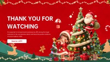 Plantilla de PowerPoint Navideña 3D para Marketing