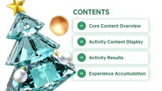 Креативный шаблон для презентаций на Рождество и Новый год