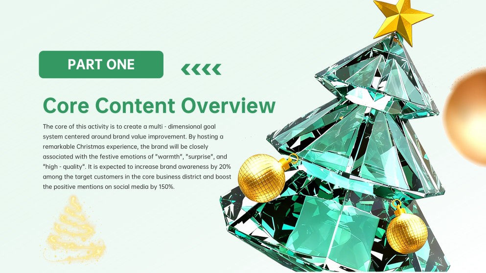 Креативный шаблон для презентаций на Рождество и Новый год