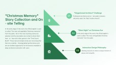 Креативный шаблон для презентаций на Рождество и Новый год