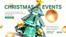 Креативный шаблон для презентаций на Рождество и Новый год