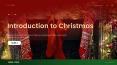 Elegant & Free Christmas PowerPoint Template Download
