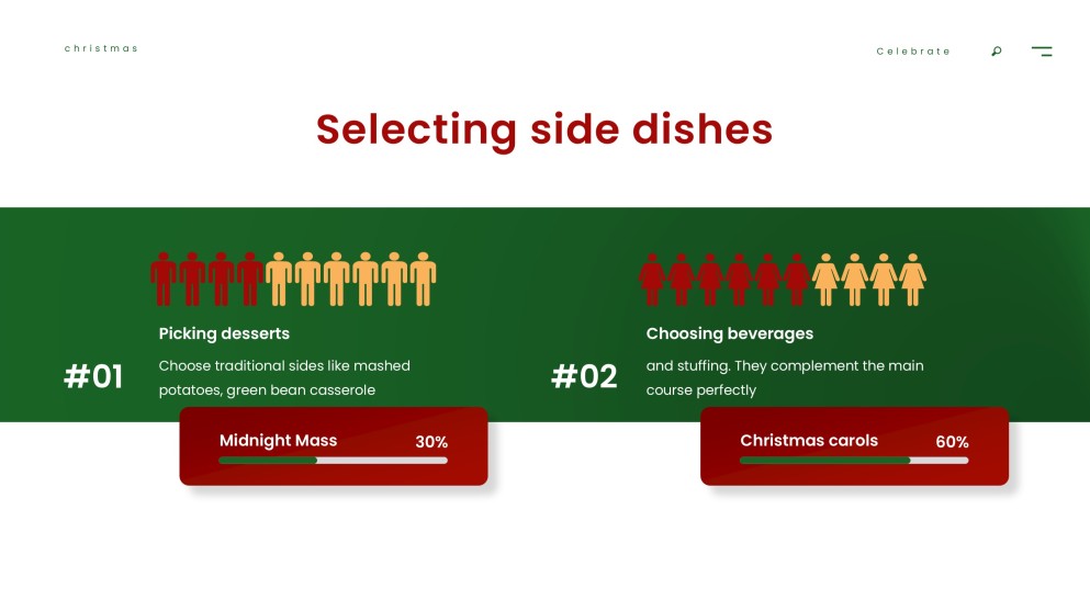 Elegant & Free Christmas PowerPoint Template Download