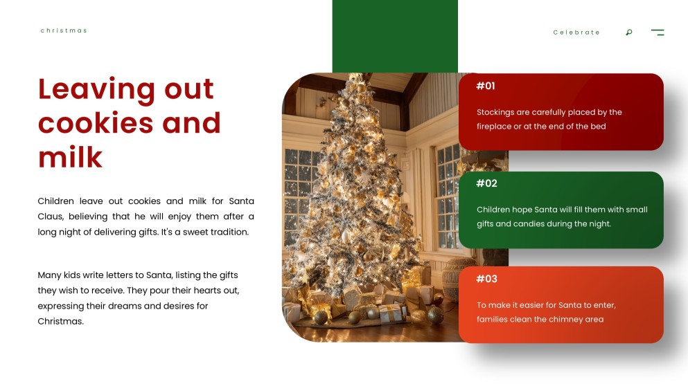 Elegant & Free Christmas PowerPoint Template Download