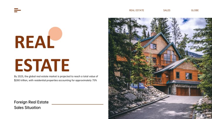 Template Pitch Deck Real Estat Gratis PowerPoint & Google Slides