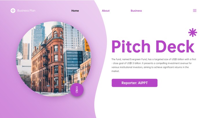Template PowerPoint Dek Pitch Gaya Sequoia Capital Gratis