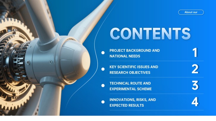 Blue Research Project Proposal Template | Free PPT & Slides - slide 2