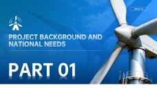 Plantilla de PowerPoint para Propuesta de Proyecto de Investigación Azul