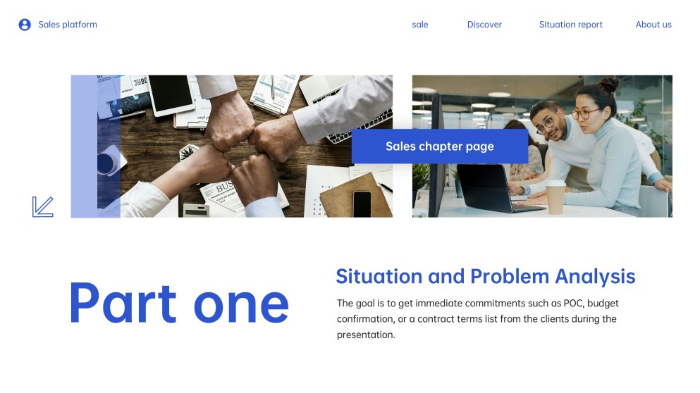 Professional Blue Business Proposal PowerPoint Template