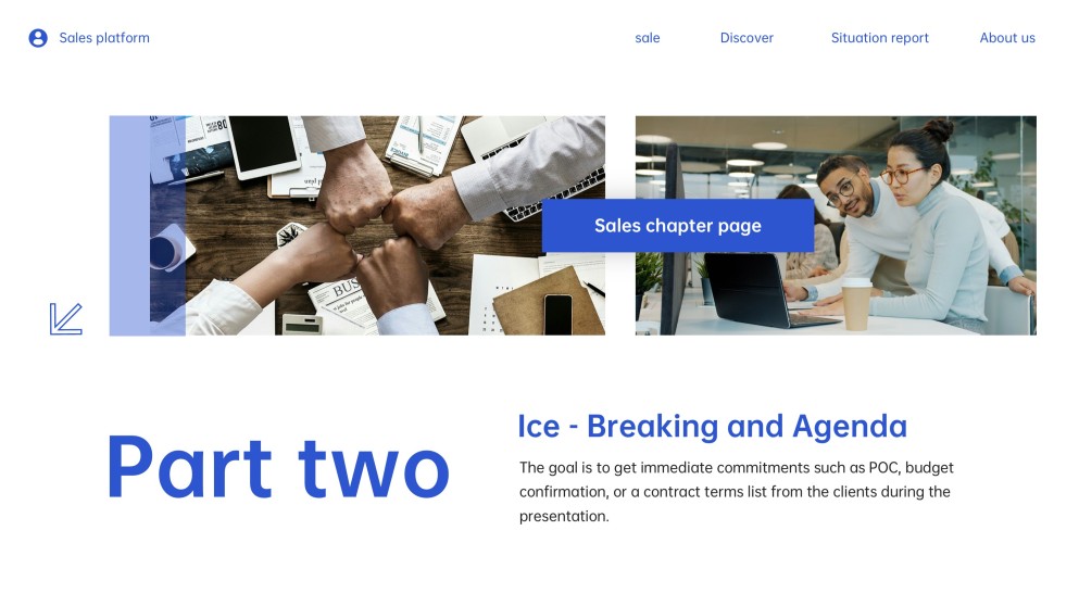 Professional Blue Business Proposal PowerPoint Template