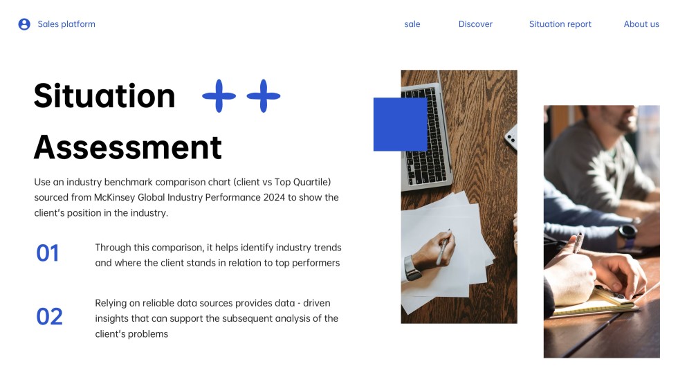 Professional Blue Business Proposal PowerPoint Template