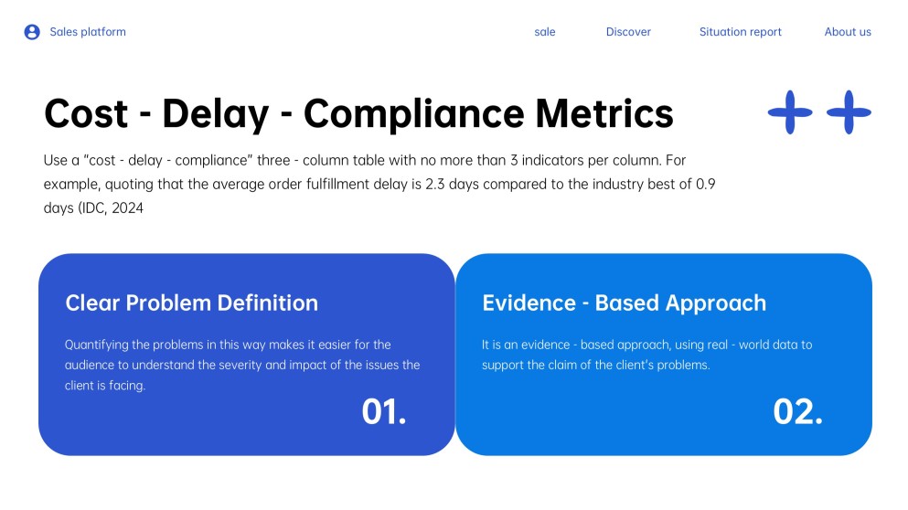 Professional Blue Business Proposal PowerPoint Template