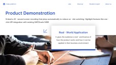 Professional Blue Business Proposal PowerPoint Template