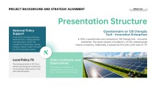 Fresh Green Business Plan Presentation Template