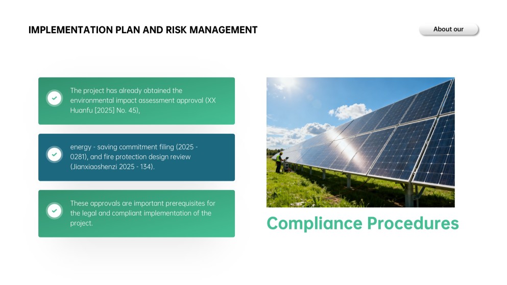 Fresh Green Business Plan Presentation Template