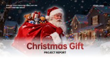 Christmas Gift Guide PowerPoint Template