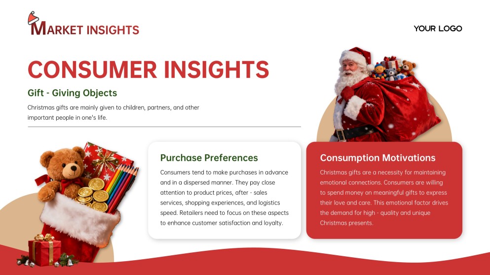 Christmas Gift Guide PowerPoint Template