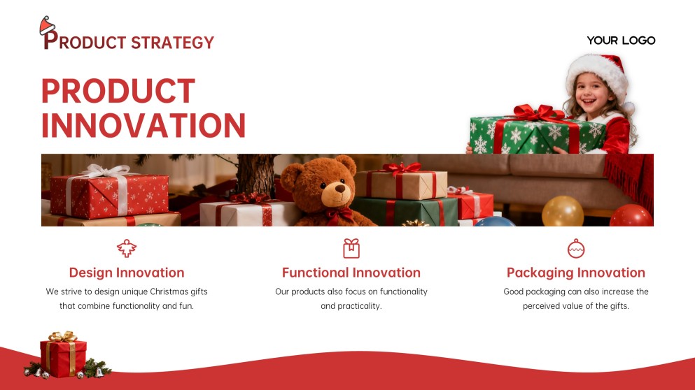 Christmas Gift Guide PowerPoint Template