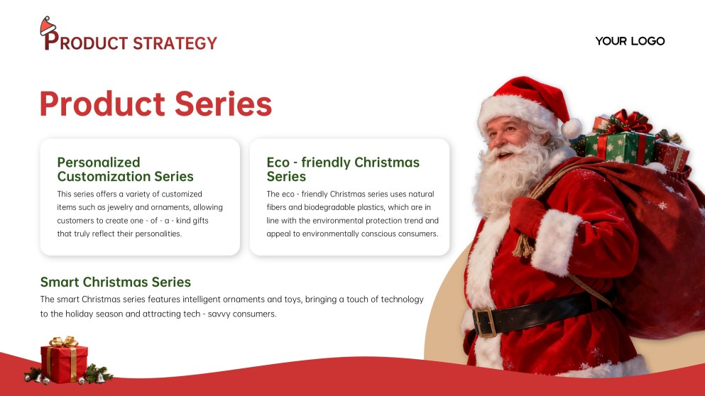 Christmas Gift Guide PowerPoint Template