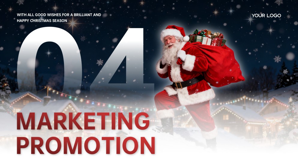 Christmas Gift Guide PowerPoint Template