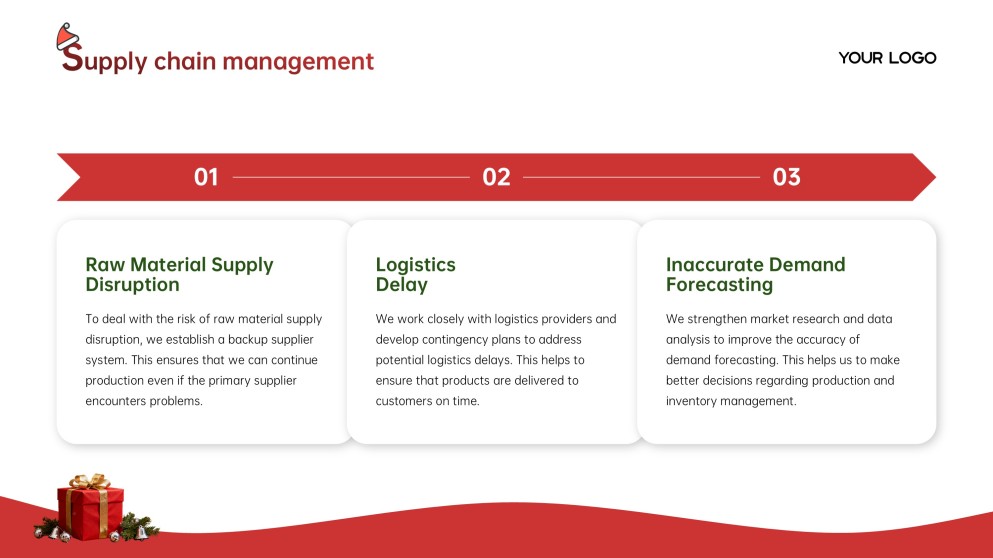 Christmas Gift Guide PowerPoint Template