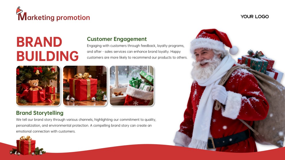 Christmas Gift Guide PowerPoint Template