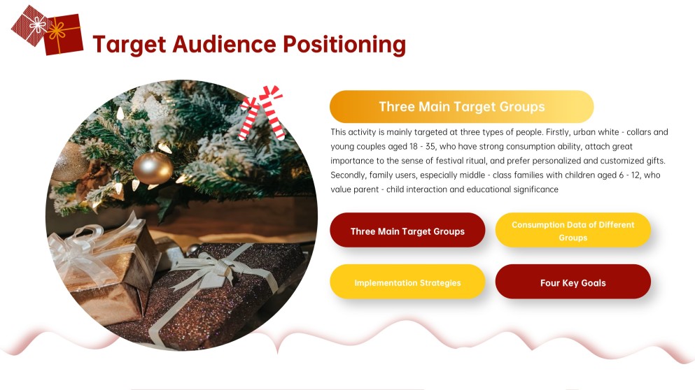 Plantilla de PowerPoint para Presentación de Navidad Adorable