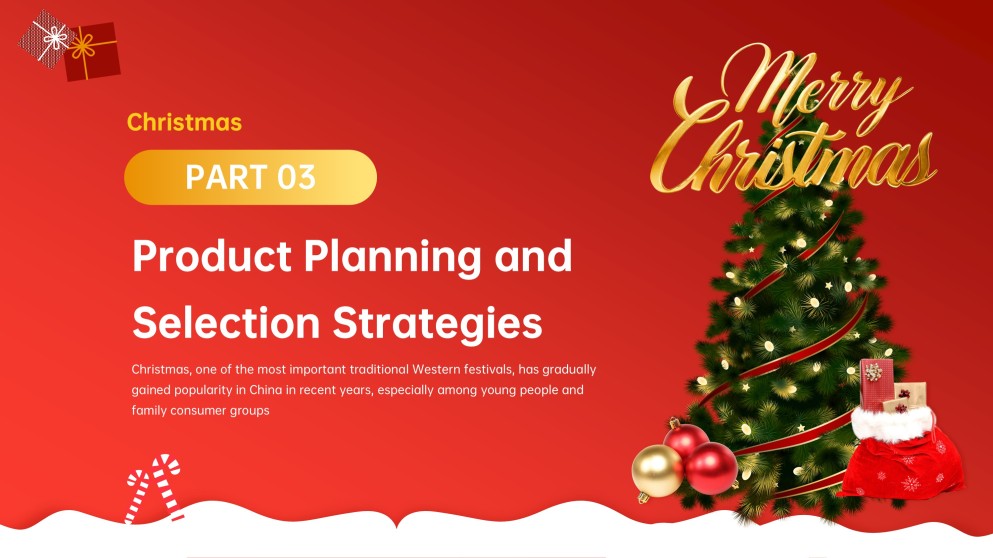 Plantilla de PowerPoint para Presentación de Navidad Adorable