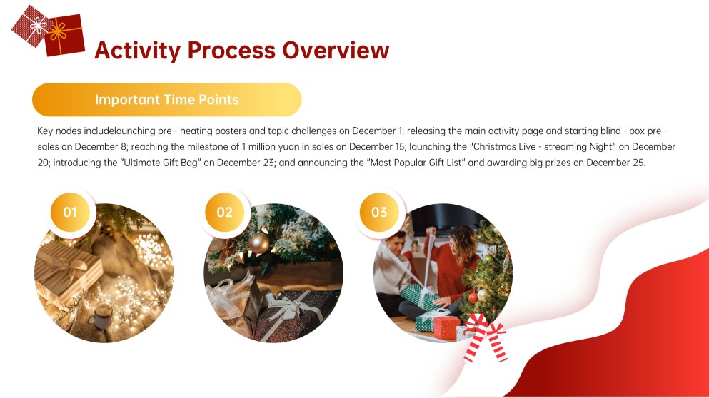 Plantilla de PowerPoint para Presentación de Navidad Adorable