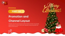 Plantilla de PowerPoint para Presentación de Navidad Adorable