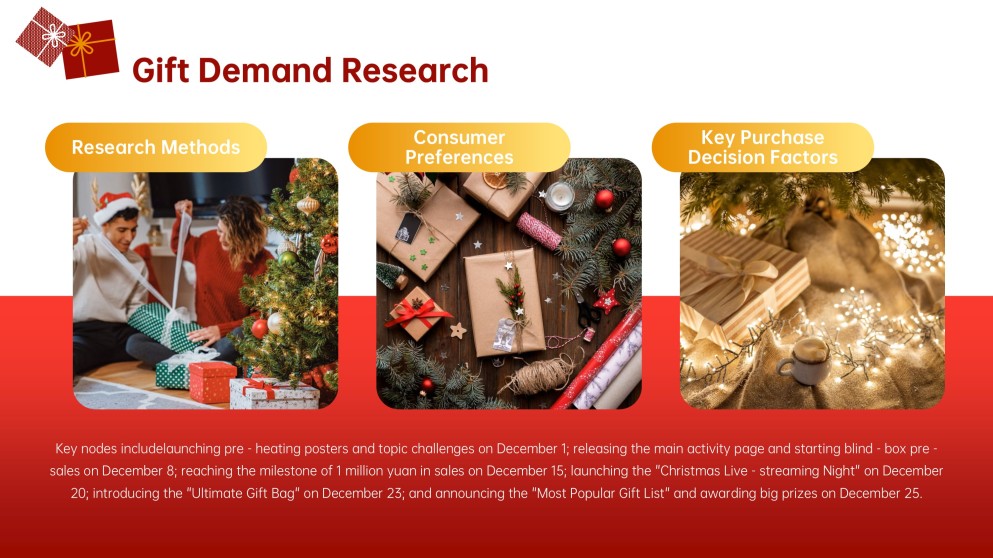 Plantilla de PowerPoint para Presentación de Navidad Adorable