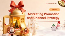 3D Christmas Gift Certificate Template