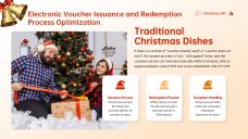 3D Christmas Gift Certificate Template